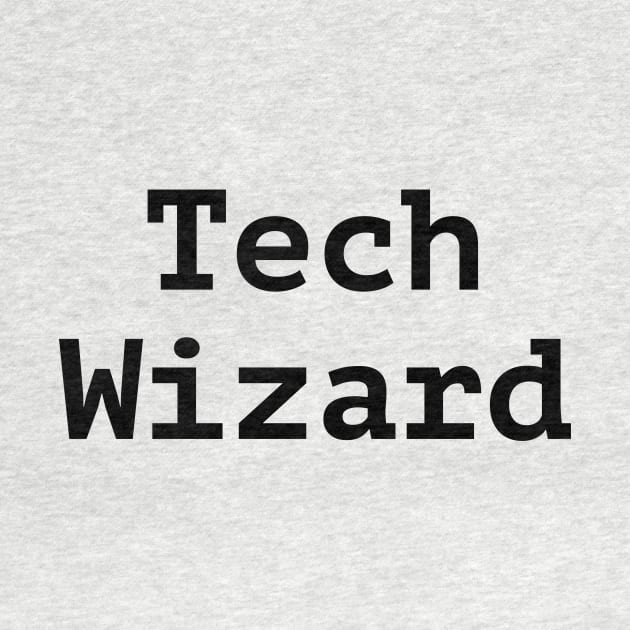 Tech wizard funny t-shirt by RedYolk